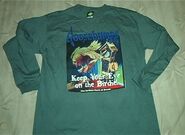 28 Keep Eye on Birdie Cuckoo Clock T-shirt