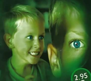 Monty Adams as depicted on the Spanish cover of I Am Your Evil Twin.