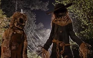 The tall scarecrow couple from Goosebumps 2: Haunted Halloween.