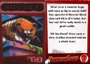 Monster Card #12: Cuddles