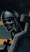 Martin Manse as depicted on the French cover of Attack of the Graveyard Ghouls.