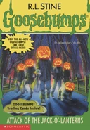 #48 Attack of the Jack-O'-Lanterns Goosebumps Trading Cards Inside.