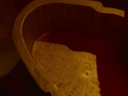 Gabe and Sari open the mummy’s tomb to find nobody there.