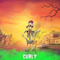 Curly the Skeleton