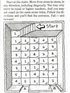 Lost in Stinkeye Swamp - 1, 1, 2, 2, 3, 3, 4, 5