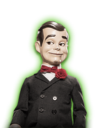 Slappy's appearance in the Goosebumps film.