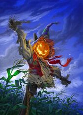 The Scarecrow Walks at Midnight (Classic) - Original Illustration