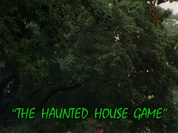 The Haunted House Game - title card
