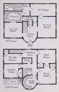 Map of Payne House. (Page 57)