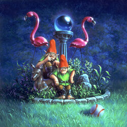 Revenge of the Lawn Gnomes - artwork