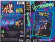 UK VHS release (front and back).