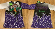 Scarecrow cracks 1995 Hidary purple shirt f+b