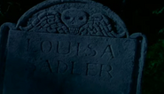 Louisa Sadler's grave