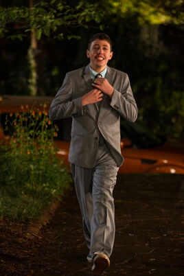 Champ dressed for the dance - Still