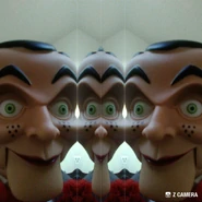 When Slappy drinks from a straw to hard