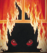 The Shadow Figure as depicted on the first French cover of The Ghost Next Door (Illustrated by Gérard Failly).