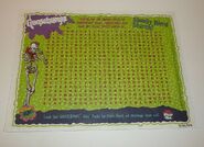 1997 Pizza Hut Placemat