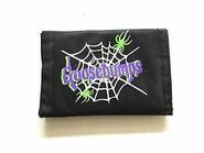 Black "Goosebumps" wallet, Purple Variant