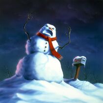 Beware, The Snowman - artwork