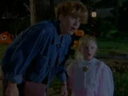 Young Mother and Scolded Child