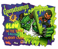 Glow in the Dark Trading Cards Promotional Sign