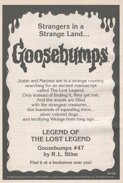 goosebumps legend of the lost legend episode