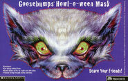 #60 Werewolf Skin Howl-o-ween mask.