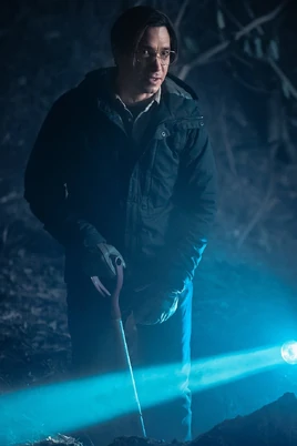 Bratt digging Slappy's grave