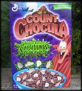 Goosebumps Series 2000 Count Chocula promo.