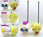 Curly/Haunted Mask Walkie Talkies (unpackaged).