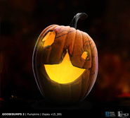 Concept art Terry the Pumpkin