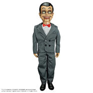 Slappy prop from Trick or Treat Studios.