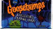 Topps "Series One" Goosebumps trading cards packaging