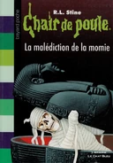 LaMaledictionDeLaMomie Ver5.jpg (746 KB) A mummy featured on the first French cover of The Curse of the Mummy's Tomb. Illustrated by Henri Galeron.