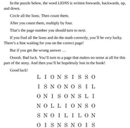 Lions word search.jpg (76 KB) “Lions” word search puzzle. (Page 52)