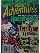 The November, 1996 issue of Disney Adventures featuring Stine's first part of the story.