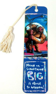 #38 The Abominable Snowman of Pasadena tasseled bookmark.