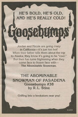 Book advertisement from The Headless Ghost.