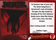 Monster Card #4: The Great Gargantua