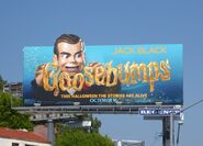 Goosebumps ventriloquist dummy billboard