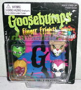 All four Finger Frights in package front