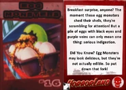 Monster Card #16: Egg Monsters