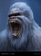 Abominable Snowman concept art