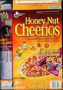 Honey Nut Cheerios With Goosebumps Milk Caps