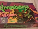 Goosebumps trading cards