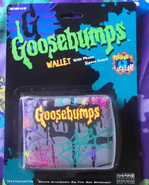 Grey "Goosebumps" wallet.