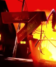 The Reality Police department sign seen in the ending credits for the first film.