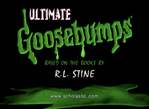 Ultimate Goosebumps white title