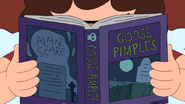 Goosebumps reference in the show Clarence.