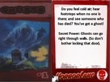 Goosebumps HorrorLand (video game)/Monster Cards